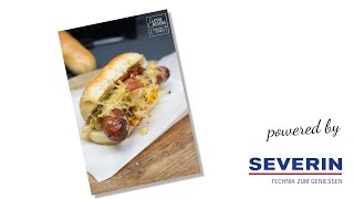 Hot Dog mit karamellisiertem Sauerkraut enthält Werbung [upl. by Josephson]