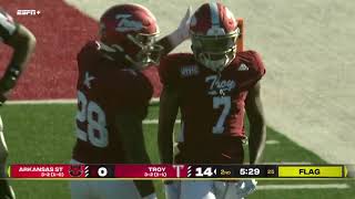 Troy vs Arkansas State Full Highlights [upl. by Kali447]