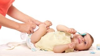 How to Clean Baby during Diaper Change  Infant Care [upl. by Zakaria]