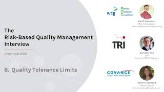 MCC TRI Covance Interview Dec 2019 Part 6 Quality Tolerance Limits [upl. by Ruthanne]