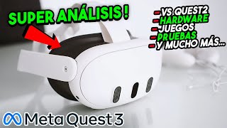 META QUEST 3 EL ANÁLISIS MÁS COMPLETO  ¿EL MEJOR visor de VR🤔 [upl. by Gorman]