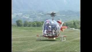 Power off autorotation with the Bell 47 [upl. by Fisher]