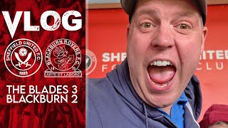 Sheffield United 32 Blackburn  FA Cup Quarter Final VLOG [upl. by Armond]