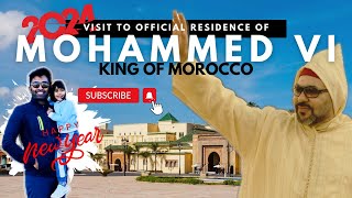 ROYAL PALACE VISITRESIDENCE OF HIS MAJESTY MOHAMMED VI KING OF MOROCCOFAMILY TRAVELDECEMBER 2023 [upl. by Ydualc]