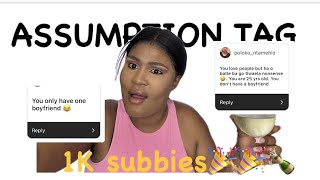 We’ve reach 1k subscribers🎉🎉🍾🍾📍Answering all your assumptions about me [upl. by Mctyre]