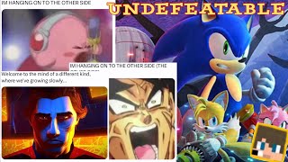 Twitter Sings SONIC FRONTIERS “UNDEFEATABLE” [upl. by Atnima]