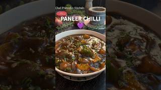 Ekdum Restaurant Style Paneer Chilli 💜🤤 paneerchilli paneerchillirecipe paneerrecipe dinner [upl. by Fremont]