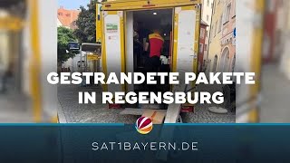 Gestrandete Pakete in Regensburg DHL kann Post nach über fünf Wochen zustellen [upl. by Aniez176]