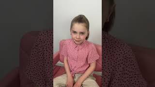 Simple ponytail hairstyle for kids hairstyle updohairstyles hairtutorial [upl. by Marthe]