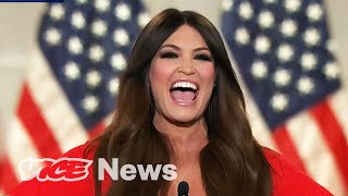 Watch Kimberly Guilfoyle Shout Her Way Through an Unhinged RNC Speech [upl. by Doralin]