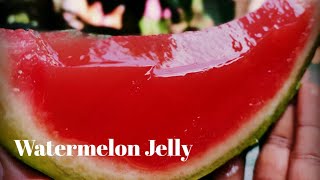 Watermelon jelly malayalam  watermelon hacks  തണ്ണിമത്തൻ ജെല്ലി [upl. by Malamut496]