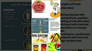 Examples for Food Adulteration [upl. by Noevart]