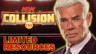 2023 REVIEW Eric Bischoff On If Adding AEW Collision A Good Call [upl. by Jerrol92]