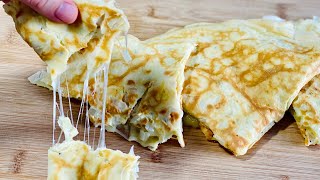 CRÊPES SALÉES MOELLEUSES GARNIES D’UNE FAÇON ORIGINALE  Facile et rapide Deli cuisine [upl. by Notaes]