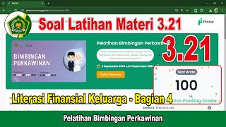 Kunci Jawaban Materi 321 Literasi Finansial Keluarga  Bagian 4 [upl. by Maice]