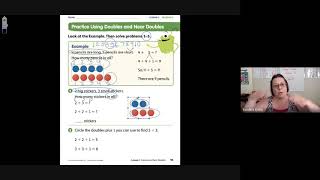 L2 S3 pg 43 Doubles and near doubles Ready math 1st grade [upl. by Elyod]