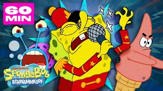 DAS BESTE aus SpongeBob Schwammkopf Staffel 2 Teil 3 🧽  60 MINUTEN  SpongeBob Schwammkopf [upl. by Esmerelda768]