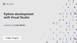 Visual Studio 2019 Launch Python development with Visual Studio [upl. by Japha]