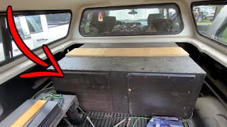 HERE IS HOW 24 SPEAKERS SOUND IN A TRUCK BLOW THROUGH SYSTEM [upl. by Naamana]