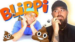 Blippi poops  Kid YouTube sensation Blippi shts on his friend [upl. by Hilaria]