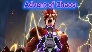 SOLO RAID ADVENT OF CHAOS  HEROIC 7  BOSS THE FLASH  INJUSTICE 2 MOBILE [upl. by Kohler]