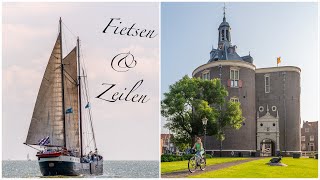 Zeilen en fietsen rond de Waddenzee en het IJsselmeer  Boat Bike Tours [upl. by Gerrald]