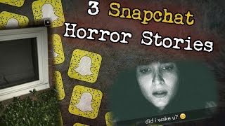 3 Disturbing True Snapchat Stories [upl. by Aisyat]