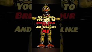 withered chica voice lines with subtitles fnaf fnaf2 witheredchica shorts kfc [upl. by Silin545]