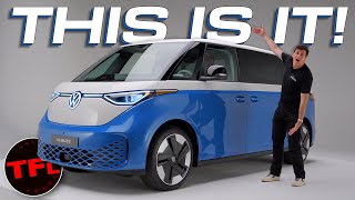 FINALLY The World Debut Of The 2025 VW IDBuzz USA Version [upl. by Aytac]