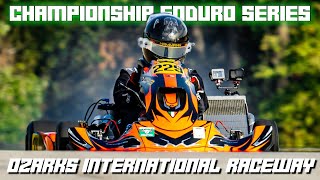 2023 CES Ozarks International Raceway  CIK 125cc Shifter Kart  Sunday 4K [upl. by Cairistiona]