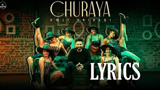 Churaya Official Lyrical Video  Amitrivedi  AT Azaad [upl. by Annoeik]