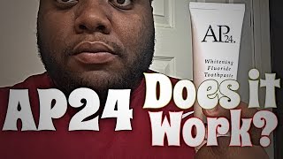 AP24 Toothpaste quotWhitening Fluoridequot  Does it Really Work  Matthew Johnson [upl. by Critta]