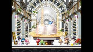 MapleStory BGM Grand Athenaeum Dimension Library KMS 12201 [upl. by Neelsaj]