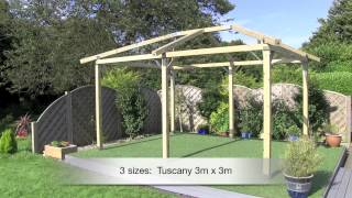 How to Build a Gazebo  by White Pavilion Gazebos [upl. by Strader]