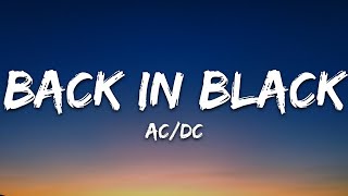 ACDC  Back In Black Lyrics [upl. by Franza606]