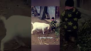 What Looked Like a Goat’s Attack Becomes a Playful Moment [upl. by Gord362]