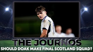 Will Ben Doak Make Final Scotland Squad  The Journos [upl. by Ver]