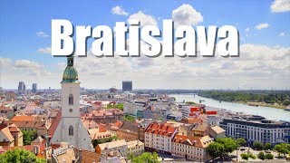 🇸🇰 Qué ver en BRATISLAVA la capital de Eslovaquia [upl. by Adlemi]