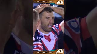 James Tedesco gets sent to the SIN BIN  Sharks v Roosters  Finals Week 1  NRL  2023 shorts nrl [upl. by Noiwtna]