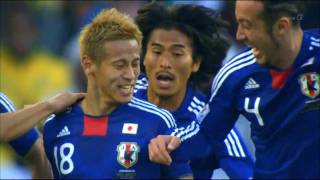 2010年Ｗ杯南アフリカ大会 日本代表ハイライト [upl. by Ynad662]