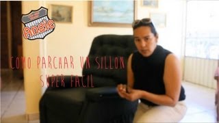 COMO PARCHAR UN SILLON SUPER FACIL  DIY [upl. by Ahsienal]