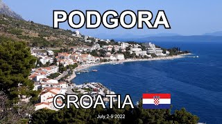 PODGORA CROATIA 4K [upl. by Anitroc]