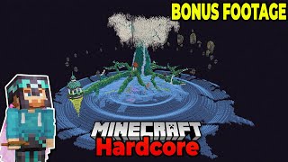 I Transformed the END in Hardcore Minecraft 121 Survival BONUS FOOTAGE [upl. by Elroy360]