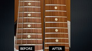 Tip to Make Pau Ferro Fretboard Look More Like Rosewood [upl. by Lamberto990]