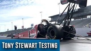 Tony Stewart makes test pass at Gainesville Raceway ahead of Top Fuel debut at Gatornats [upl. by Alistair]