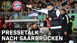 Pressetalk nach 1 FC Saarbrücken  FC Bayern  DFBPokal  🇩🇪 [upl. by Ehcar450]