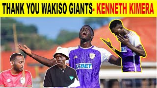 Striker Kenneth Kimera Leaves Wakiso Giants to join UPL Giants THANK YOU for the memories [upl. by Zenitram632]