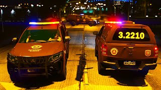 NÃO BOTA A CARA LÁ VEM Á CHOCOLATE RONDESP 💀  PMBA  L200 TRITON  GTA 5 POLICIAL [upl. by Nievelt]