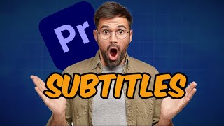 I Spent 30 Days Using Dynamic Subtitles in Premiere Pro and Heres the Real Difference [upl. by Amirak]