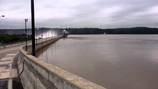 Conowingo Dam opens 37 floodgates [upl. by Finnigan313]